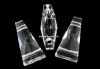 Swarovski, margele keystone, crystal, 13x7mm - x1