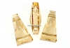 Swarovski, margele keystone, golden shadow, 13x7mm - x1