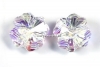 Swarovski, trifoi, crystal aurore boreale, 12mm - x2