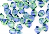 Swarovski, margele bicone, provence-chrysolite, 4mm - x20