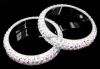 Swarovski, pave ring, aurore boreale, 18.5mm - x1