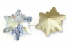 Swarovski, fancy edelweiss, blue shade, 14mm - x1