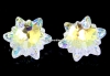 Swarovski, pandantiv edelweiss, aurore boreale, 18mm - x1