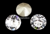 Swarovski, chaton SS50, crystal, 12mm - x2