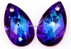 Swarovski, pandantiv picatura, heliotrope, 22mm - x1