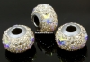 Swarovski, becharmed pave star aurore boreale, 15mm - x1