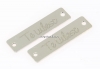 Link gravat din argint 925 rodiat, Te iubesc, 19x5mm - x1