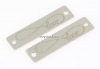 Link gravat din argint 925 rodiat, infinit Love, 19x5mm - x1