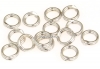 Zale duble argint 925 rodiat, 5mm - x10