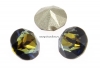 Swarovski, chaton SS29, tabac, 6mm - x4
