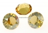 Swarovski, chaton SS39, jonquil golden shadow, 8mm - x2
