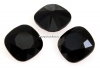 Swarovski, fancy square, jet, 12mm - x1