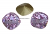 Swarovski, fancy square, violet, 12mm - x1