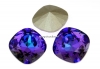 Swarovski, fancy square, heliotrope, 12mm - x1