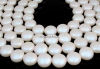 Perle Swarovski disc, pearlescent white pearl, 10mm - x10