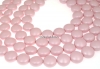 Perle Swarovski disc, pastel rose pearl, 10mm - x10