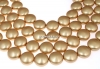 Perle Swarovski disc, vintage gold, 14mm - x4