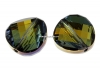 Swarovski, margele twist, tabac, 14mm - x1
