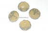 Swarovski, margele briolette, light grey opal, 6mm - x4