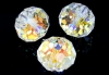 Swarovski, margele briolette LH, aurore boreale, 18mm - x1