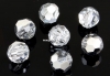 Swarovski, margele rotund fatetat, comet argent light, 6mm - x6