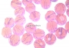 Swarovski, margele rotund fatetat, rose water opal, 4mm - x10
