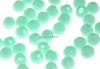 Swarovski, margele rotund fatetat, mint alabaster, 4mm - x10