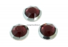 Swarovski, cabochon cristal hotfix, burgundy, SS34 - x4