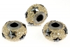 Swarovski, becharmed pave golden shadow, 14.5mm - x1