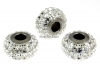Swarovski, becharmed pave crystal, 15mm - x1