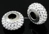 Swarovski, becharmed pave crystal, 13.5mm - x1