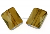 Swarovski, margele Mini rectangle, bronze shade, 10x8mm - x2