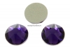 Swarovski, cabochon SS30, purple velvet, 6mm - x4