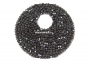 Swarovski, pand. fine rocks, black jet, 40mm - x1