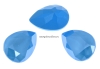 Swarovski, fancy picatura, summer blue, 14x10mm - x1