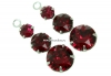 Swarovski, pandantiv pl. cu rodiu, True blood, 24mm - x2