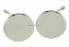 Baza pandantiv argint 925, pentru cabochon de 20mm - x1