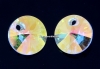 Swarovski, pandantiv rivoli, 2x transmission, 8mm - x4