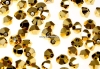 Swarovski, margele bicone, aurum 2x, 4mm - x20