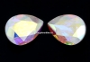 Swarovski, fancy picatura, aurore boreale, 10x7mm - x1