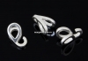 Sistem extensie pandantive, argint 925, 7mm - x1