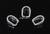 Sistem prindere pandantiv, argint 925, 7x3.3mm - x2