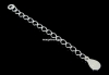 Lantisor martor extensie, argint 925, 60mm - x1