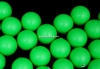 Perle Swarovski cu un orificiu, neon green, 10mm - x2