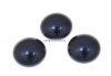 Swarovski, cabochon perla cristal, night blue, 6mm - x2