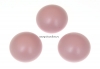 Swarovski, cabochon perla cristal, pastel rose, 8mm - x2