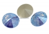Swarovski, rivoli, light sapphire shimmer, 8mm - x2