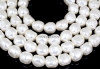 Margele Swarovski perle candy, white, 10mm - x2
