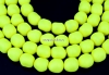 Margele Swarovski perle candy, neon yellow, 10mm - x2