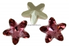 Swarovski, fancy mystic star, antique pink, 13mm - x1